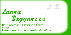 laura magyarics business card